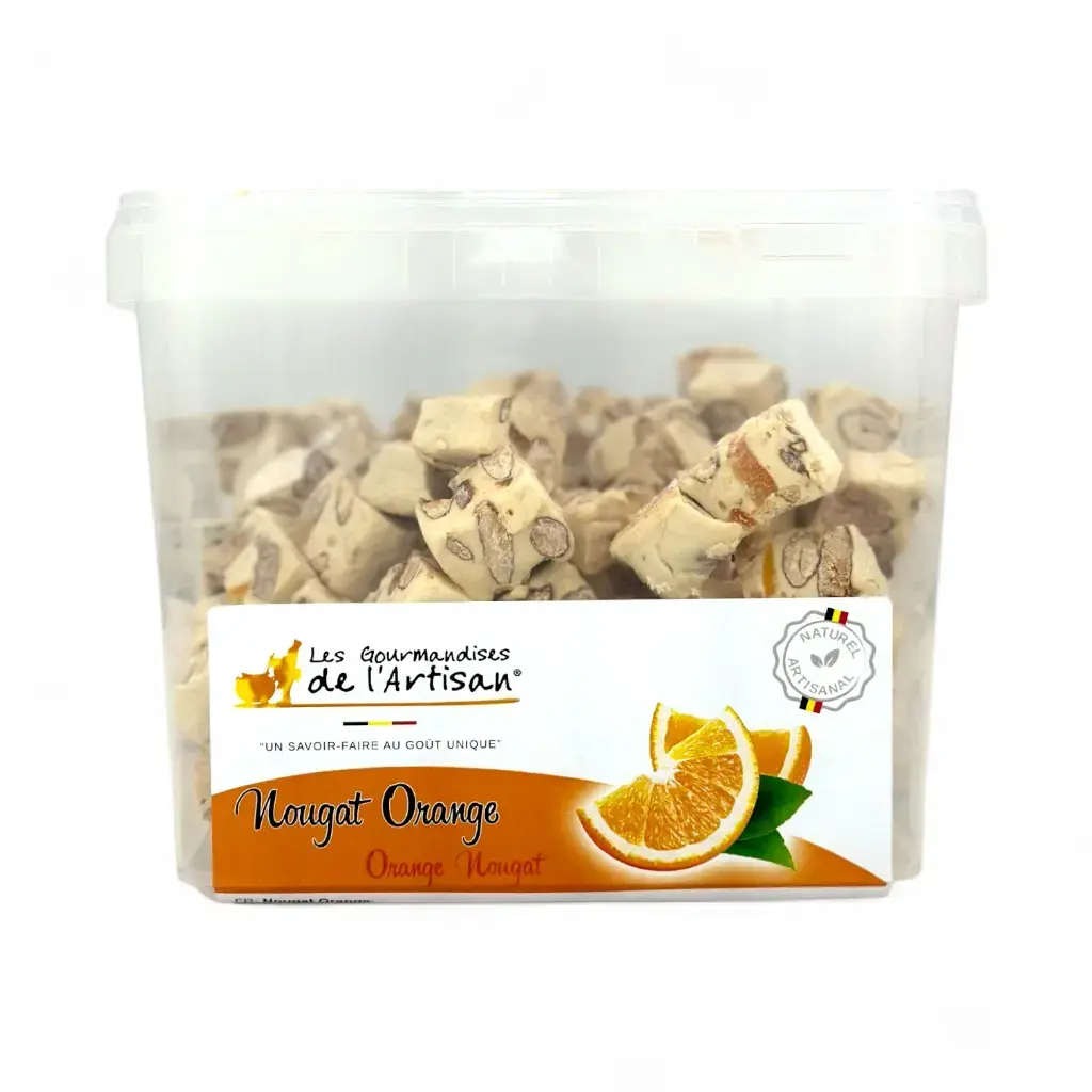 [V15NO] Nougat Vrac 1,5 kg (Orange)