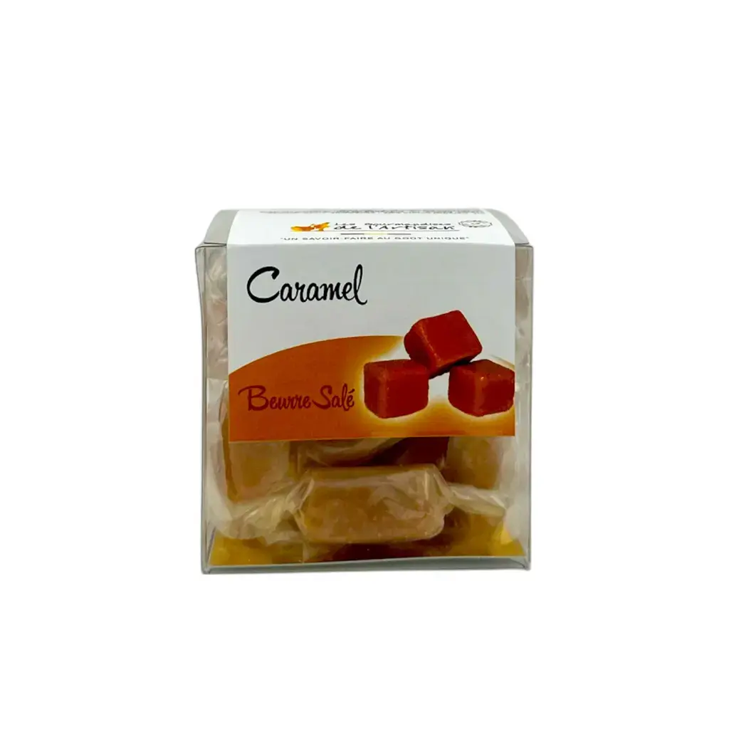 [B130CBSC16] Caramel Beurre Salé Boite Cube (16x130g)  