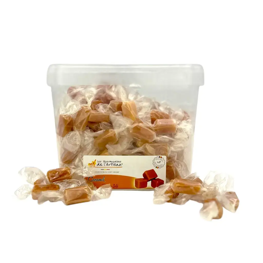 [V15CBSC] Caramel Beurre Salé Cube Vrac 1,5 kg 